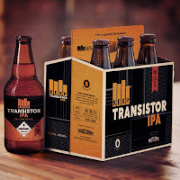 photo of six pack of KEXP Transistor IPA